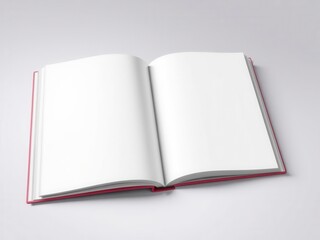 A book cover mockup featuring a blank editable background perfect for showcasing your designs or artwork, book, presentation, mockup