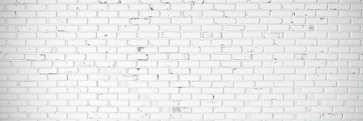 White brick wall with a smooth, clean surface perfect for adding text or graphics, building, retro