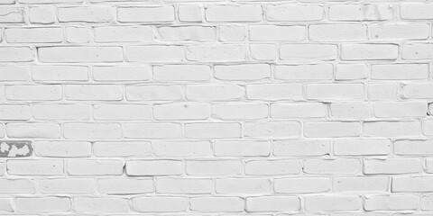 White grunge brick wall with textured and weathered surface, perfect for a vintage or urban background, weathered, pattern