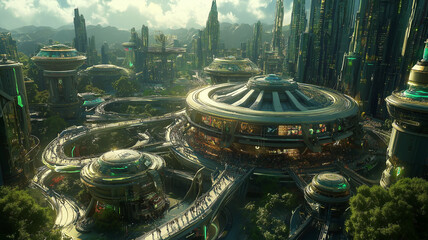 Futuristic Cityscape