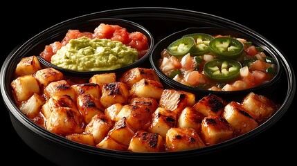 Grilled tacos feast