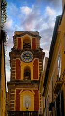 Colorful Church in Sorrento Italy