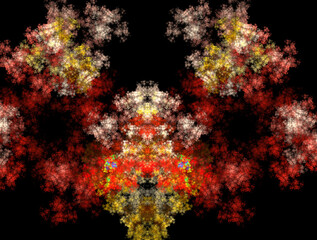 Imaginatory fractal abstract background Image