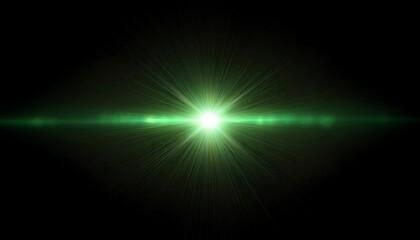 Lens Flare light over Black Background. Easy to add overlay or screen filter over Photos texture 