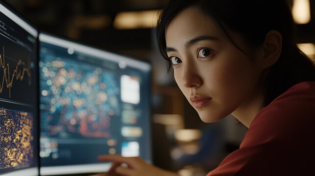 Remote healthcare team analyzing global pandemic data for innovative solutions