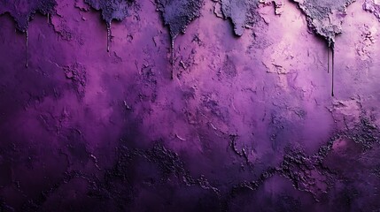 Purple grunge wall texture peeling paint vibrant artistic background