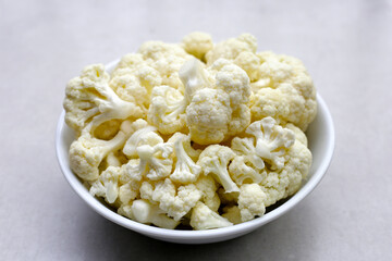 Cauliflowe, vegetable excellent source of fiber