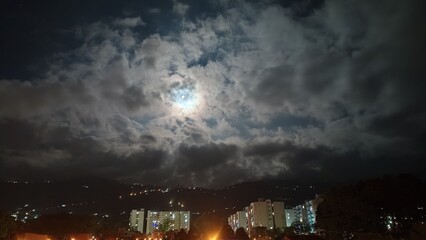 time lapse clouds