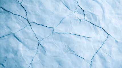 Naklejka premium Cracked and Creased Light Blue Surface