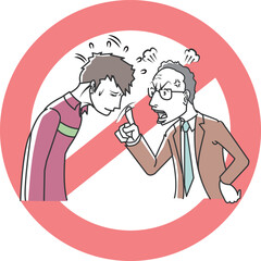 カスハラを受けるコンビニ店員