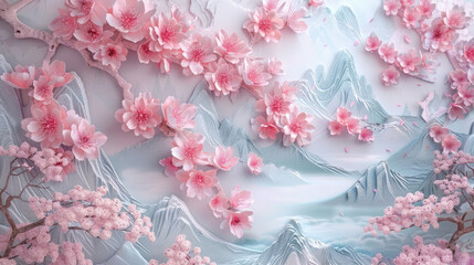 pink cherry blossoms