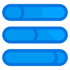 Obraz premium Progress Bar Icon Element For Design