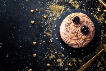 Elegant birthday celebration invitation template for a memorable celebration experience