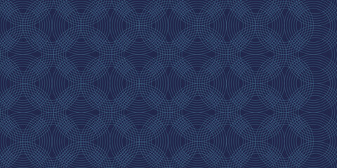 円　和柄　模様　背景  © J BOY