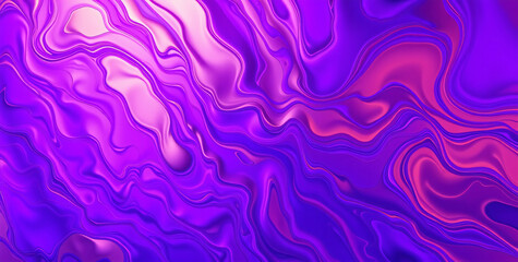 Obraz premium Abstract Purple and Pink Swirls: A Vibrant Digital Art Creation Featuring Fluid, Dynamic, and Mesmerizing Color Transitions