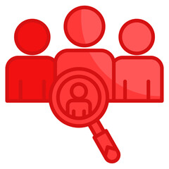 Stakeholder Identification  Icon Element For Design