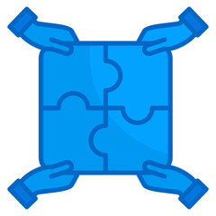 Stakeholder Engagement  Icon Element For Design