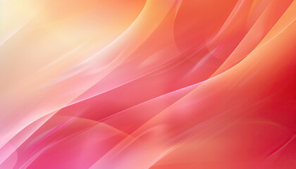 Abstract Pink and Orange Gradient with Diagonal Lines