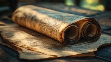 Morning headlines, vibrant layout, bold typography, engaging articles, community news, local events, insightful editorials, captivating visuals