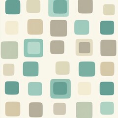 Abstract geometric pattern with pastel squares.