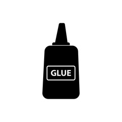 glue icon.vector flat black trendy style illustration for web and app..eps