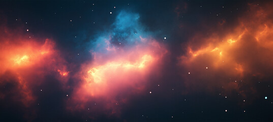 Naklejka premium 3D Cosmic Dust Texture