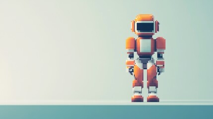 A pixel art image of a retro video game character