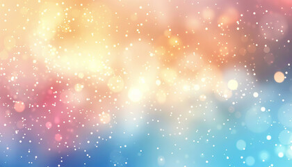 Obraz premium Abstract Pastel Background with Bokeh and Specks