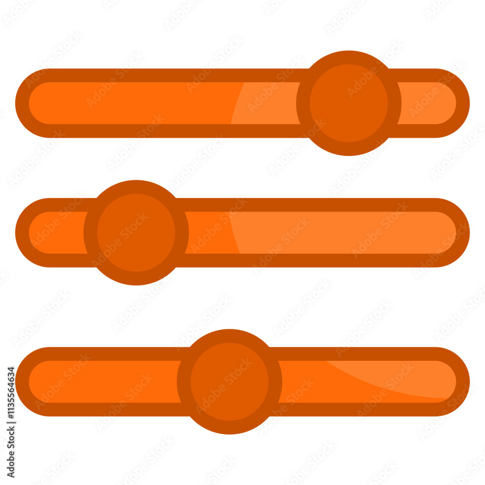 Poster options icon element for design