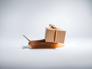 Snail Mail Delivery: A Minimalist Still Life