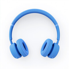 High quality headphone isolated on transparent background.
