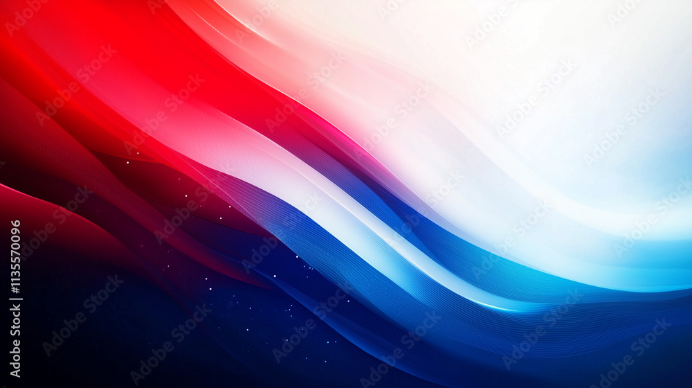 Poster dynamic abstract gradient background with vibrant colors and geometric shapes, perfect for modern pr