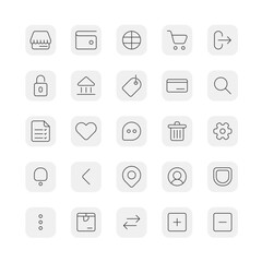 cool shopping app icon design