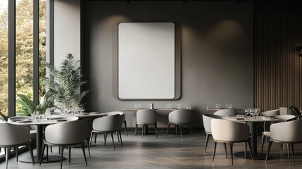 Modern Restaurant Interior Design: Sophisticated Dining Experience