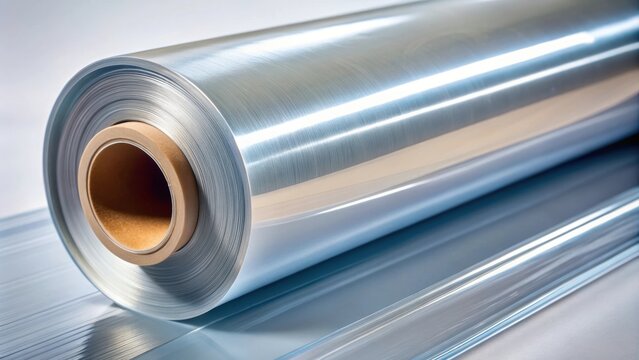 Thin, flexible PVC film for packaging or decorative purposes, plastic,flexible, material, polyvinyl chloride