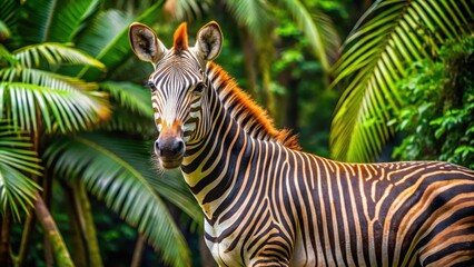 A unique and elusive animal native to the rainforests of Central Africa