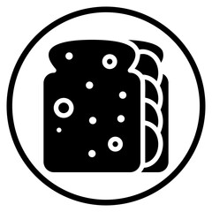 sandwich glyph icon