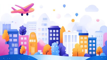 Obraz premium A drone flying over a smart city, collecting real-time data and enhancing connectivity through advanced technology and network integration.