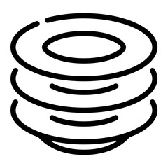 plate line icon