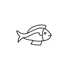 fish line icon