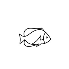 fish line icon