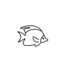 fish line icon