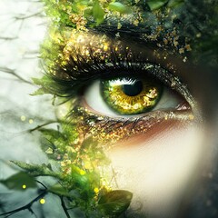 Nature Eye Makeup Fantasy