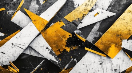 Dynamic geometric design abstract art digital artwork modern aesthetics close-up visual innovation