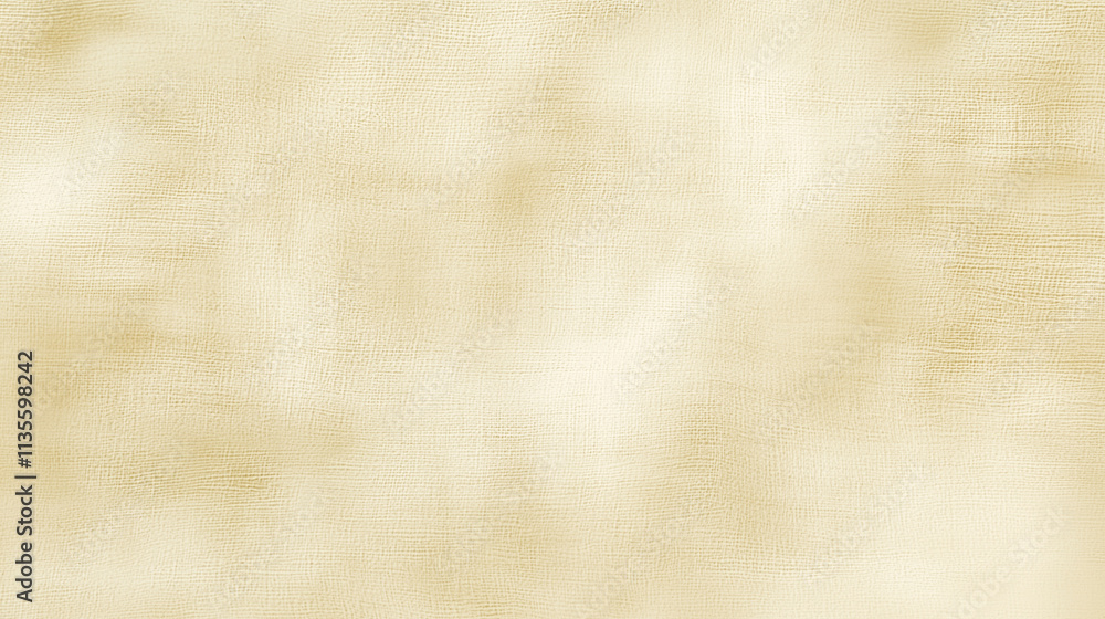 Poster Soft, cream-colored linen texture background with subtle grid overlay, perfect for minimalist design projects. This high-resolution image offers a clean, elegant canvas with a natural, tactile feel, i