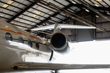 Aircraft at a Hangar