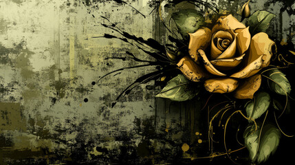 golden rose elegance