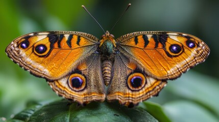 Obraz premium a close up of a butterfly