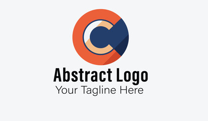 Abstract C Letter logo design