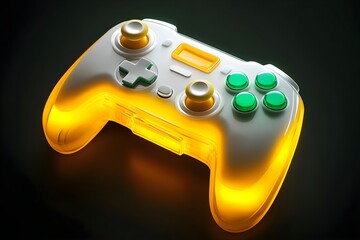 Game icon set. Gaming icon elements containing points and life bars, console, player, chess, multiplayer, casino and mobile game icons.